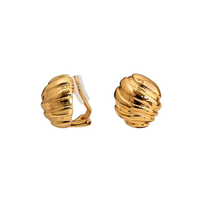 BAILAN BN 925 Sterling Silver Clip On Earrings Unisex-0
