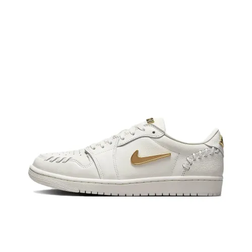 JORDAN 1 Low Method Of Make Sail Metallic Gold Women's