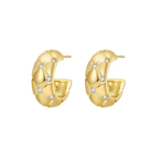 JAY 925 Silver Needles Stud Earrings Women's