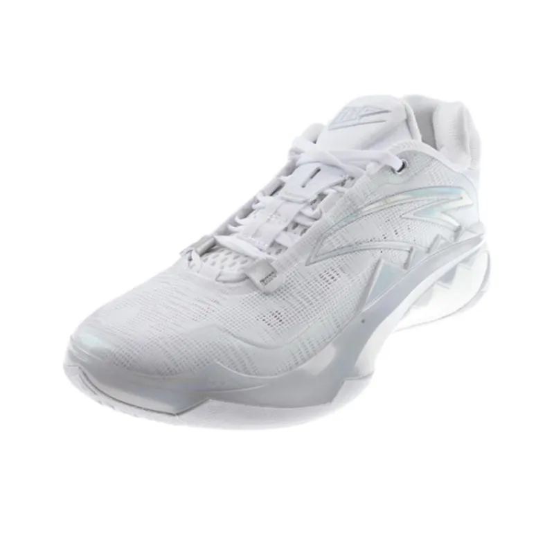 Anta Swagger 1 Cushioned Slip Resistant Low Top Basketball Shoes Men's White-2
