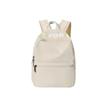 QRST NOT For US Collaboration Polyester Backpacks Unisex Apricot