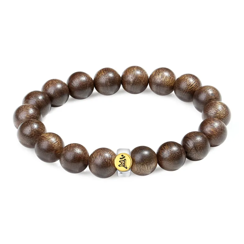 PUTUOSHANWENCHUANG Fragrance Agarwood Bracelets Unisex-15