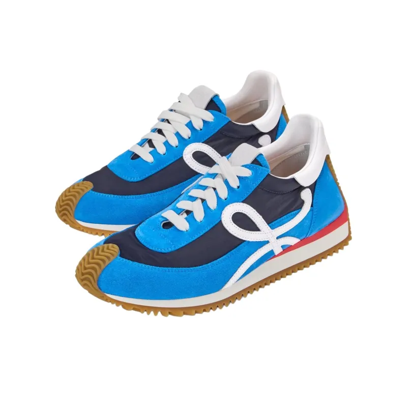 LOEWE Flow Runner 2.0 Low Top Casual Shoes Men's Marine Blue-3