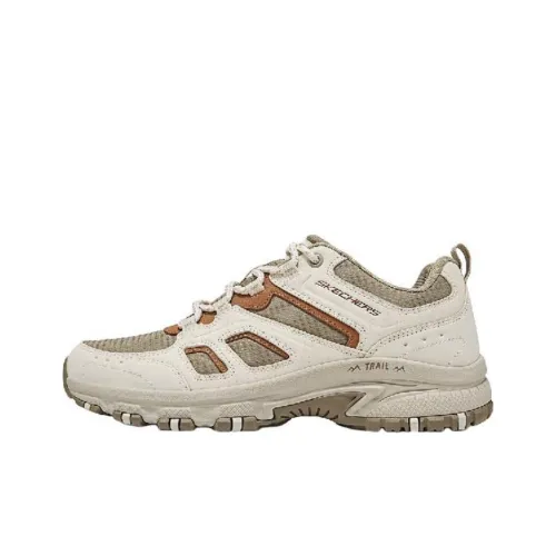 Skechers Hillcrest Wear-Resistant Balance Low-Top Trekking Shoes Men's Taupe