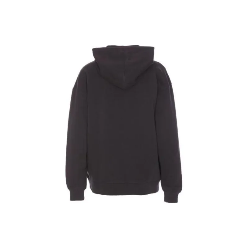 GANNI Oversized Logo Printed Hoodie-1