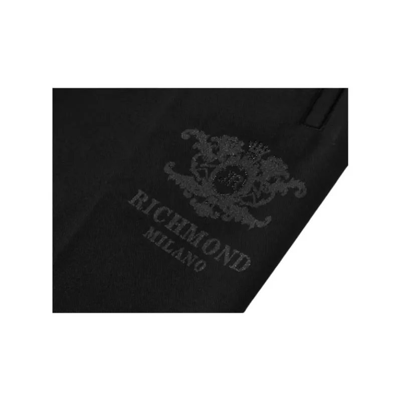 JOHN RICHMOND Knitted Sports Pants Men's Black-4