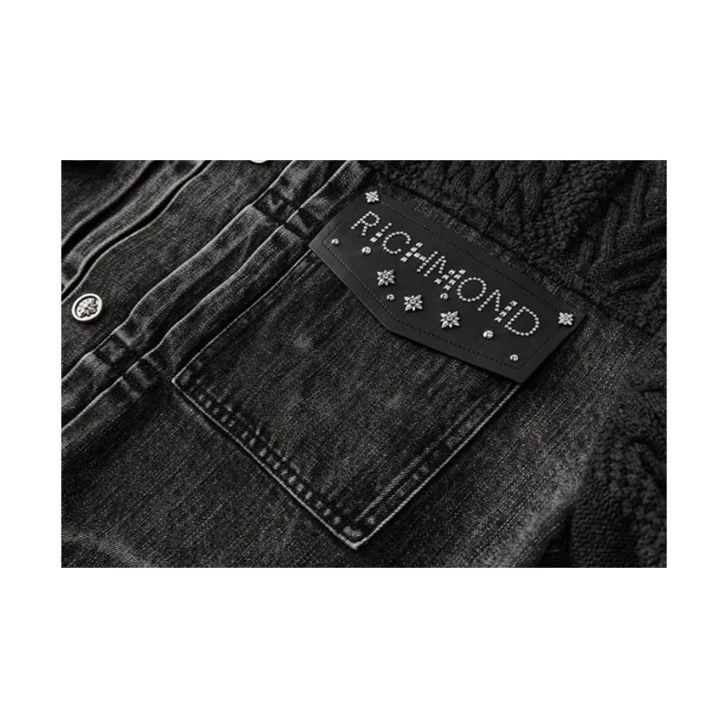 JOHN RICHMOND Jackets Coats Men's Black Gray-4