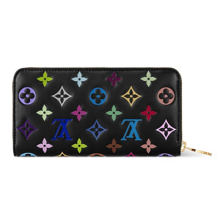 LOUIS VUITTON X Takashi Murakami Zippy Wallet Black Multicolored-2