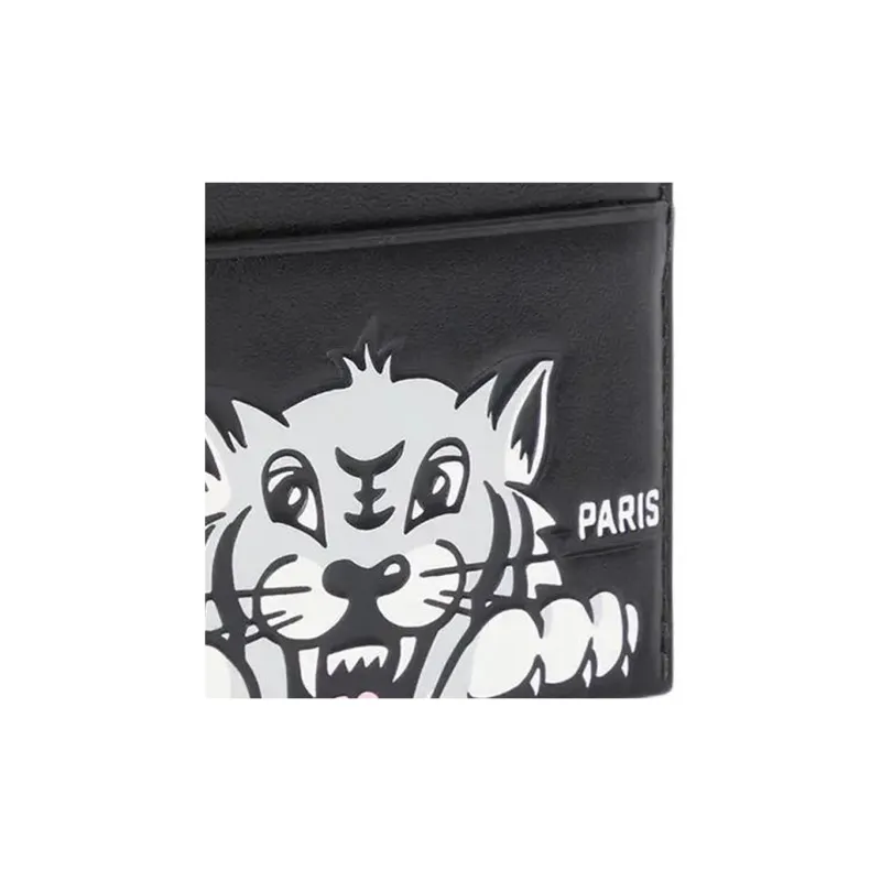 KENZO Varsity Leather Card Holder-3