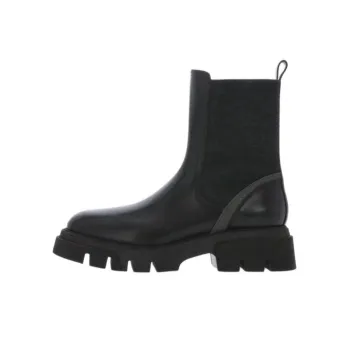 Brunello Cucinelli Short Chelsea Boots Women's Black