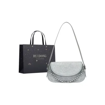 Smart PU Shoulder Bag Women's Light Blue/Dark Blue