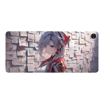 GULAN Newspaper Dimension Girlish Mouse Pad Extra Large Heating Desk SJC870 879 For Students Dormitory Office Writing
