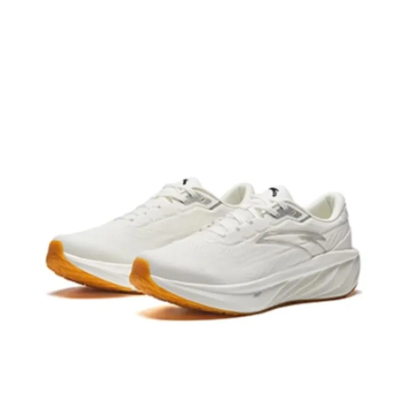 Anta Travel Anti Slip Wear Resistant Low Top Running Shoes Men's White Silver-1