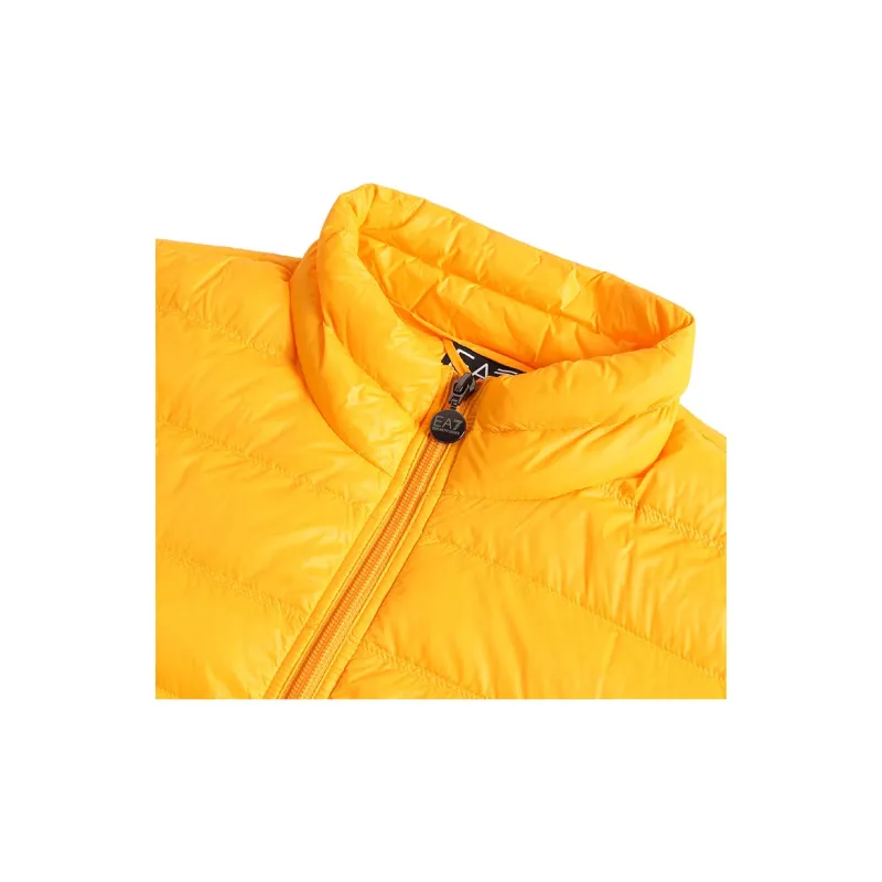 EMPORIO ARMANI EA7 FW22 Down Jacket Men's Orange Yellow-3