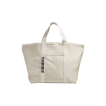 ISABEL MARANT Canvas Bag, Tote Bag, Shopping Bag, Handbag Women's Beige