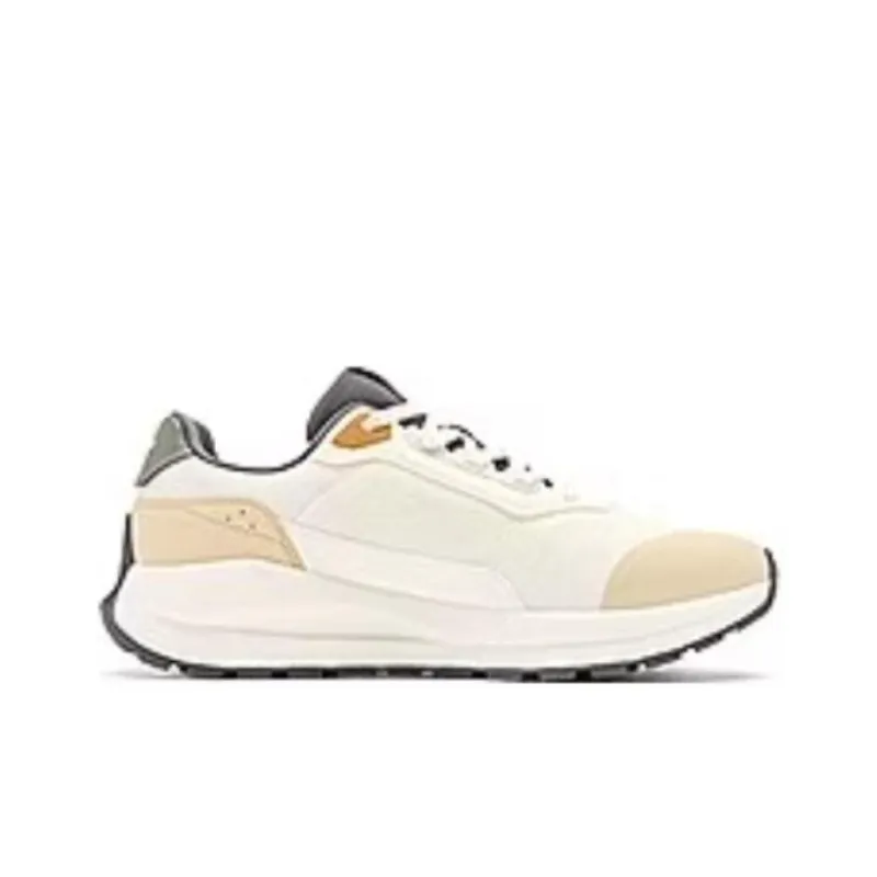 QIAODAN Anti Slip And Wear Resistant Coverage Low Top Casual Shoes Men's Beige Yellow-1