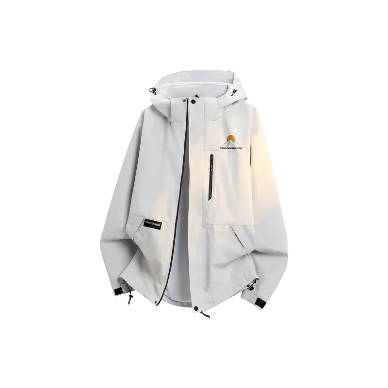 PAUL COSTELLOE Windproof Warm And Breathable Windbreaker Jacket Unisex-3