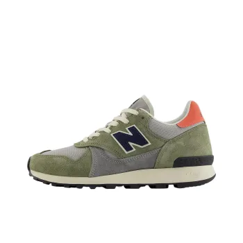 New Balance 475 Dark Olivine Raincloud Drift Red