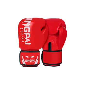 Competition Boxing Gloves Unisex Red Blue Black