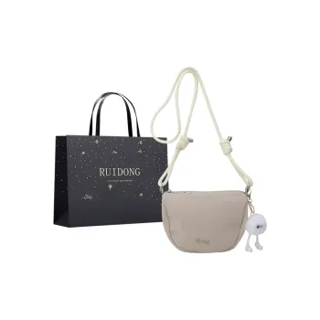 Smart Fabric Dumpling Bag Shoulder Bag Women's Gray/Black/Khaki/Blue
