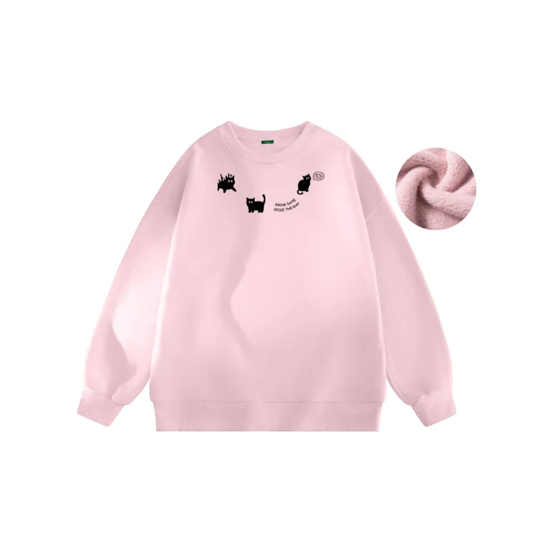 GROW DATE Sweatshirt Unisex White-56