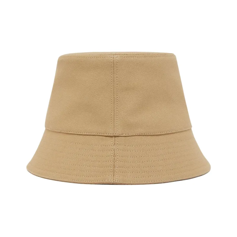 LOEWE Canvas Bucket Hats Men's Umber-1