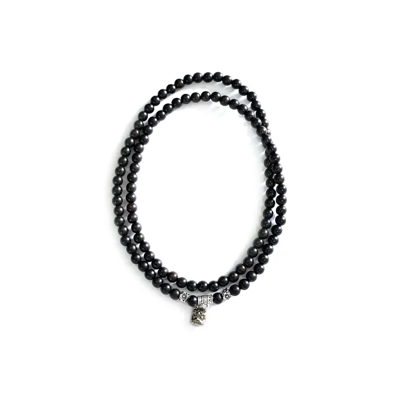 The Years Are Quiet Ebony Wooden Bracelets Unisex-0