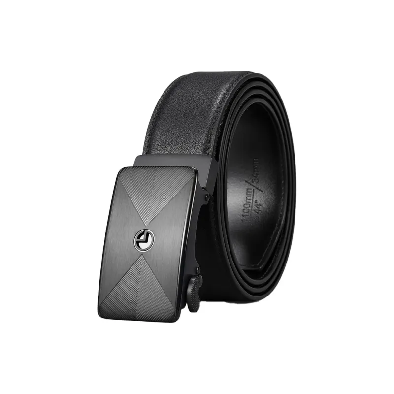 GOLDLION Top Grain Cow Leather Belts Men's 3.5CM-1