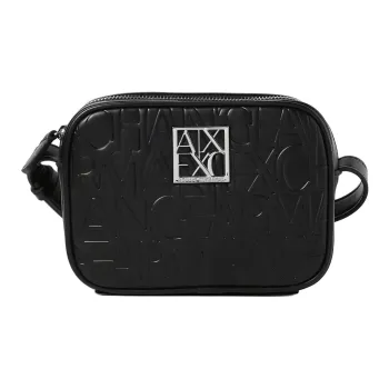 ARMANI EXCHANGEAE Polyester Shoulder Bag, Crossbody Bag Small Size Women's Black