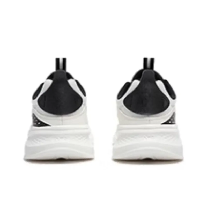 361° Anti Slip Wear Resistant Low Top Running Shoes Men's Gray Black-2