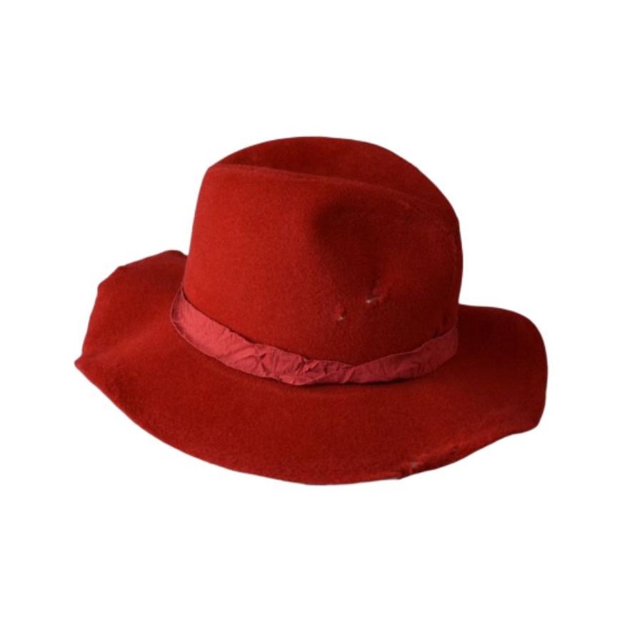 特別オファー Fur Rabbit Yamamoto Yohji Hats Rcj Cheap - Red Unisex Caps & 帽子