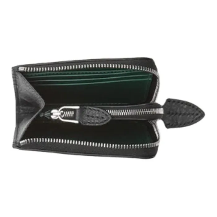 Burberry Cow Leather Coin Purse Regular Unisex Black-3
