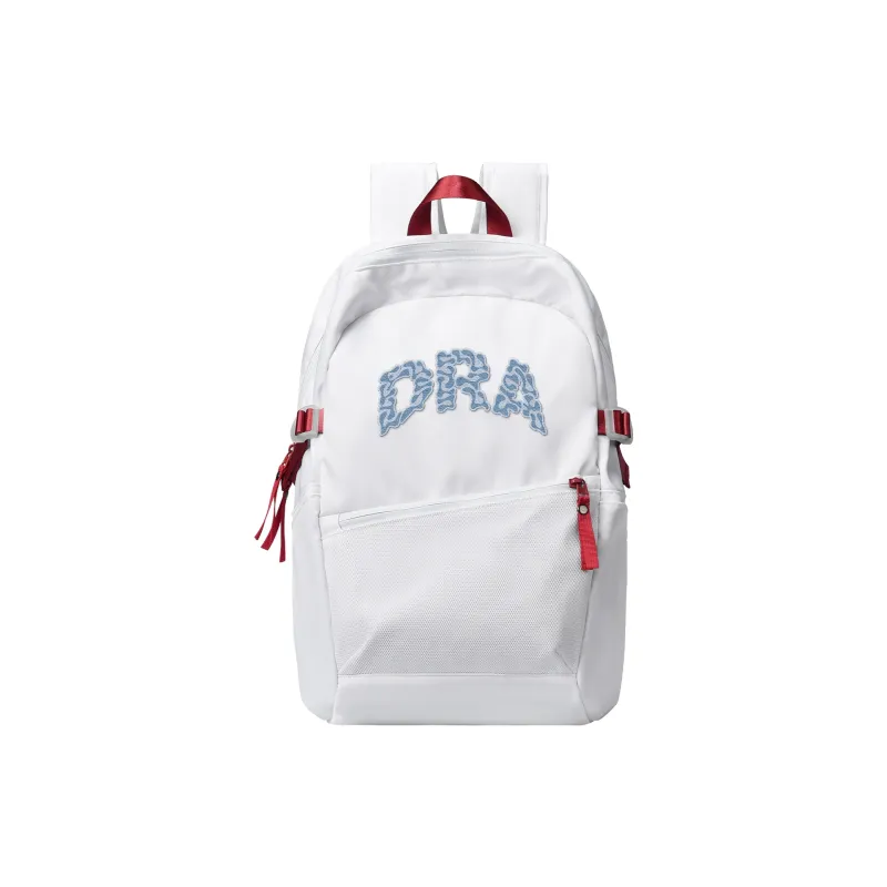 DRACONITE Polyester Student Backpack Regular Unisex Ecru-23