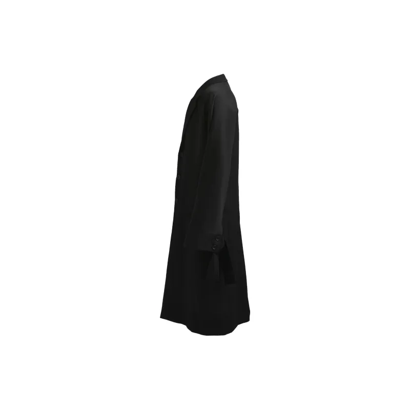 Yohji Yamamoto Coat Men's Black-2