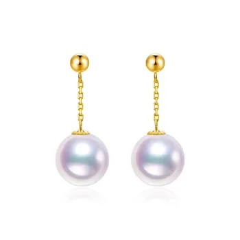 CLORIS YING Saltwater Pearl Stud Earrings Women's
