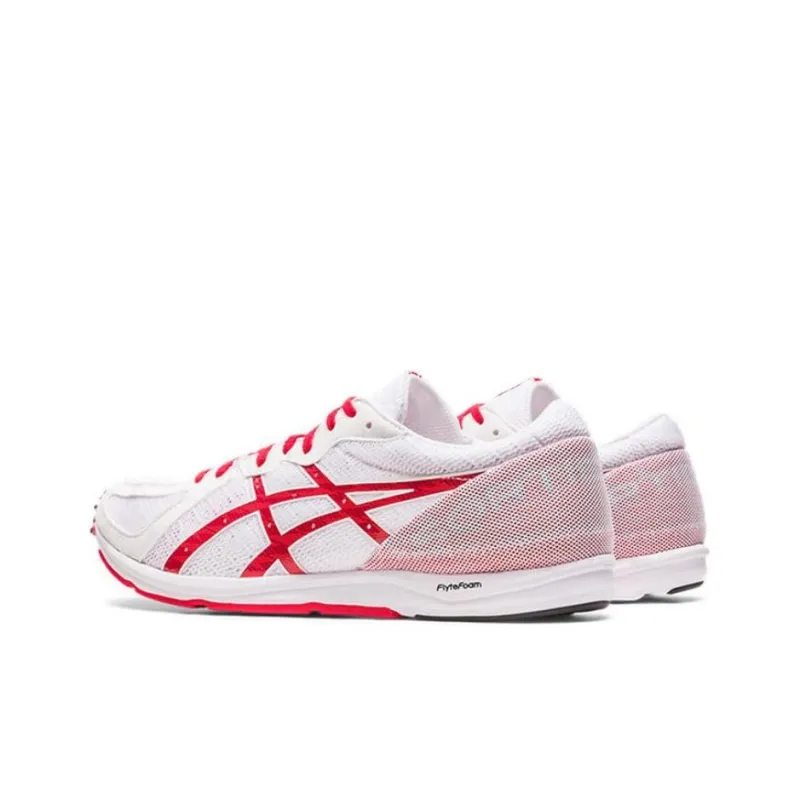 Asics Sortiemagic Lt 2 Slip Resistant And Breathable Low Top Training Running Shoes Unisex White Red-3