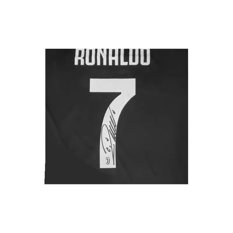 Three For Juventus Jersey EM Certificate Framed Frame Size Approximately 65x85cm-2