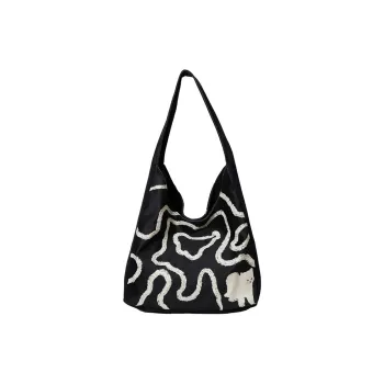 BLAKE FLEETO Polyester Shoulder Bag Regular Women's Black