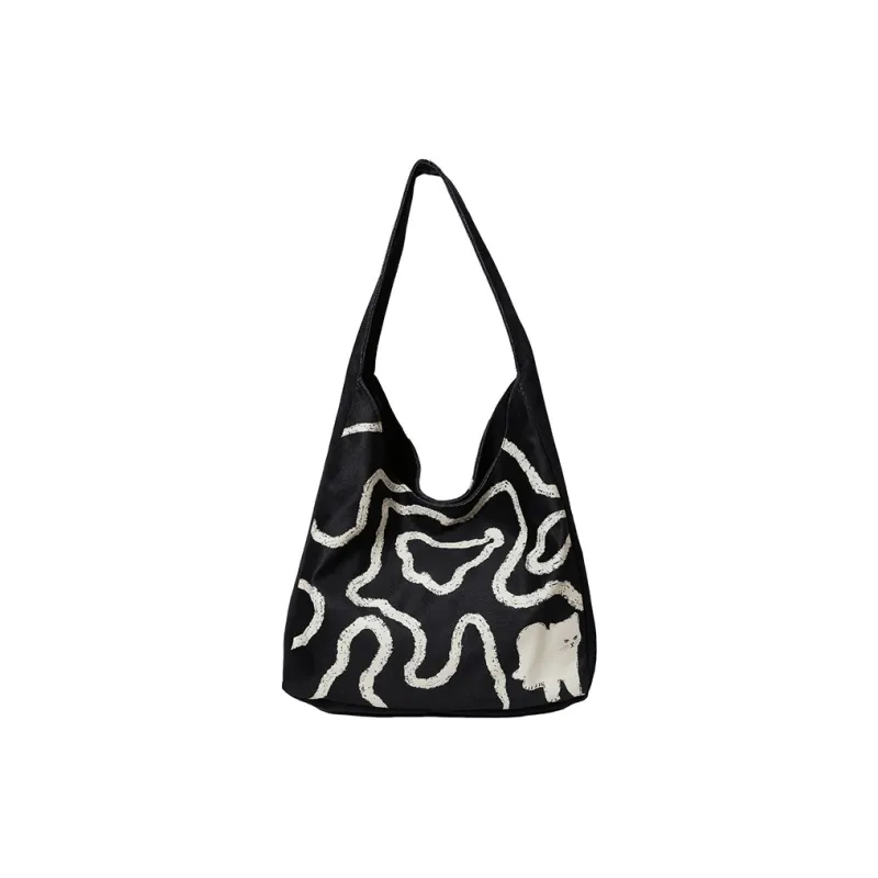 BLAKE FLEETO Polyester Shoulder Bag Regular Women's Black-0