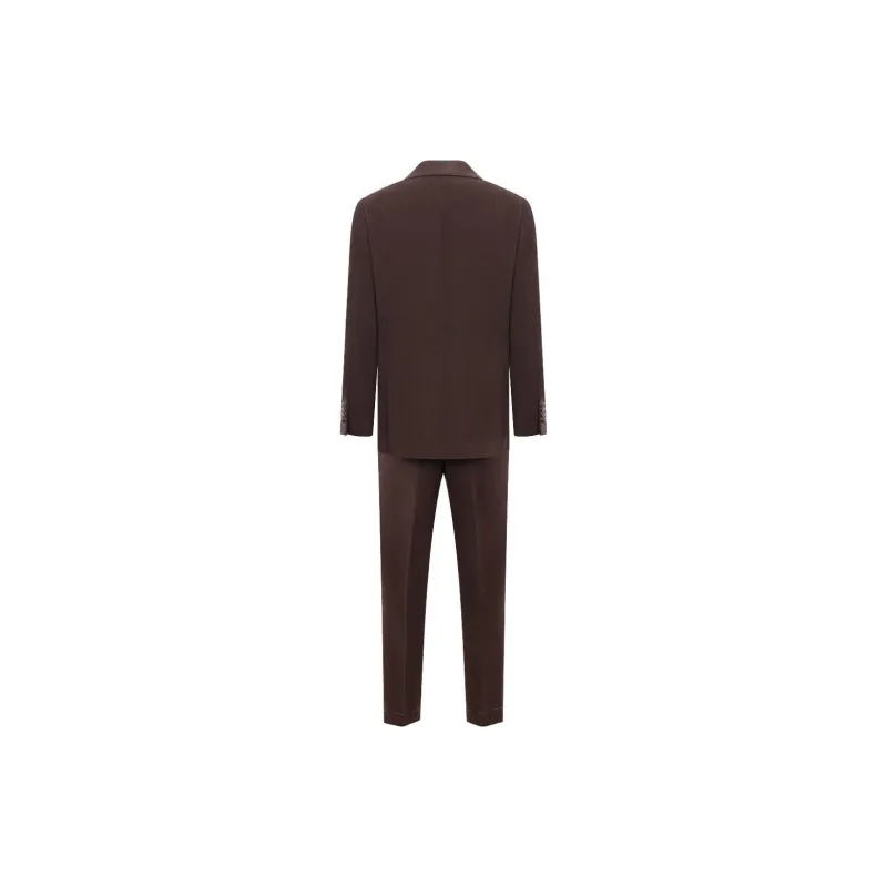 Brunello Cucinelli Double Breasted Two Piece Tailored Suit-1