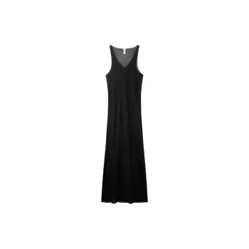 CALVIN KLEIN SS25 Nightgown Women's Space Black
