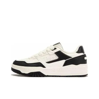 361° Anti Slip Wear Resistant Low Top Skateboard Shoes Women's White Black