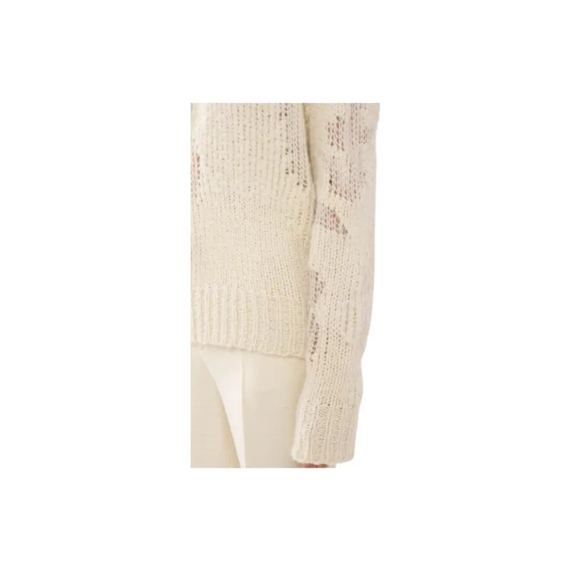 Chloé Mesh Patch Knitted Jumper-5