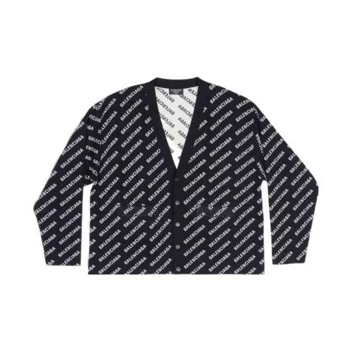 Balenciaga Knitwear Regular Fit Men's Black