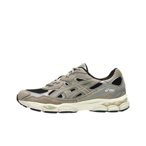 Asics GEL NYC Anti Slip Wear Resistant Low Top Running Shoes Unisex Taupe