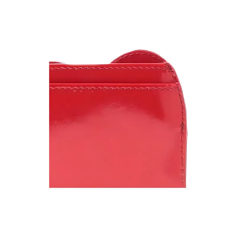 Vivienne Westwood Leather Card Holder Women's Red-3