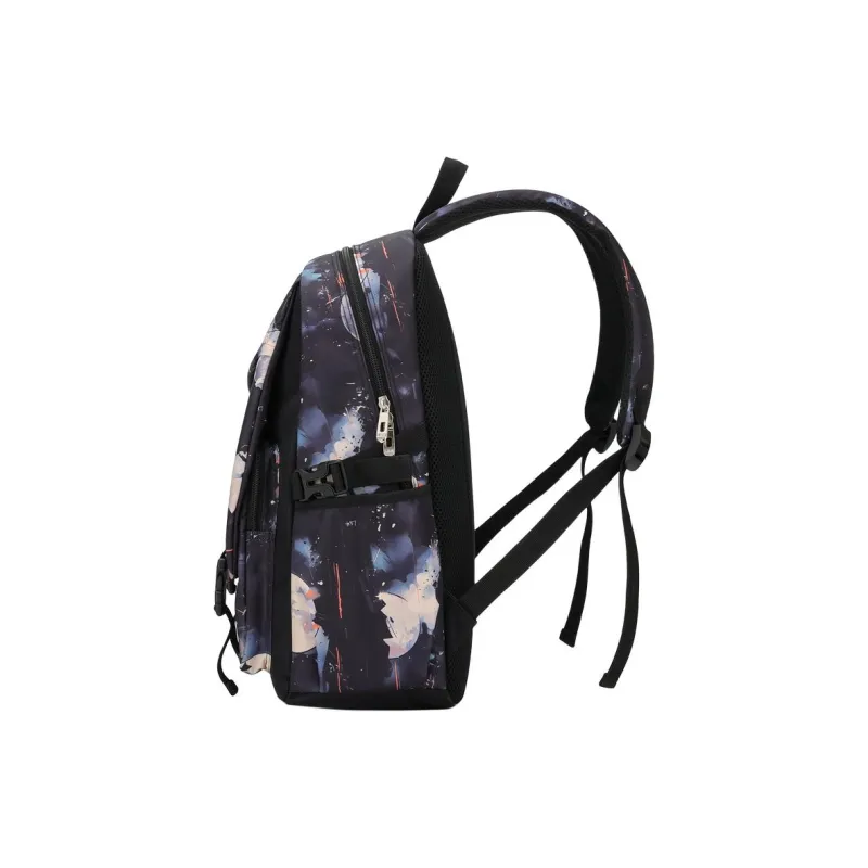 L&M Oxford Backpack Laptop Backpack Regular Unisex Starry Blue-2