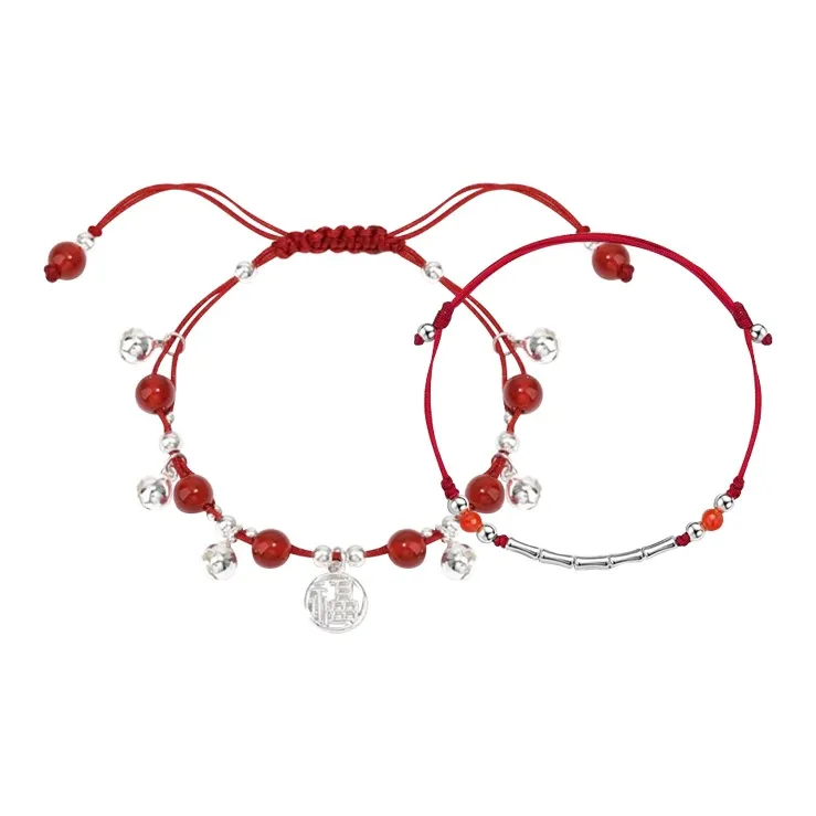 YUOFFICIAL Colored Glaze Bracelets Unisex-10