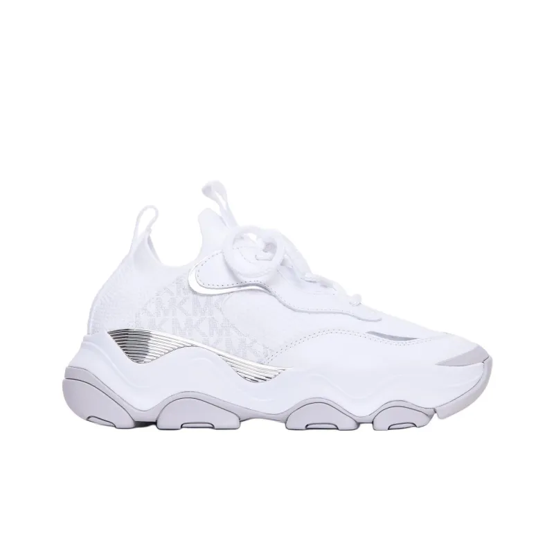 MICHAEL KORS Atlas Low Top Casual Shoes Women's White-1