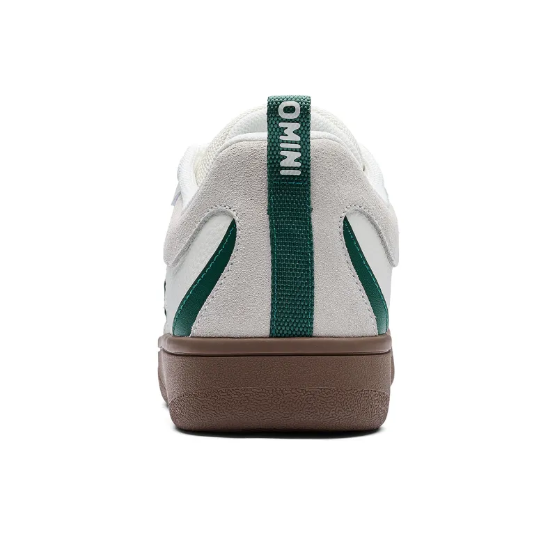 Kappa Back to Back Anti Slip Wear Resistant Low Top Skateboard Shoes Unisex Winter Day White Long Turquoise-4